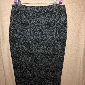Pencil skirt